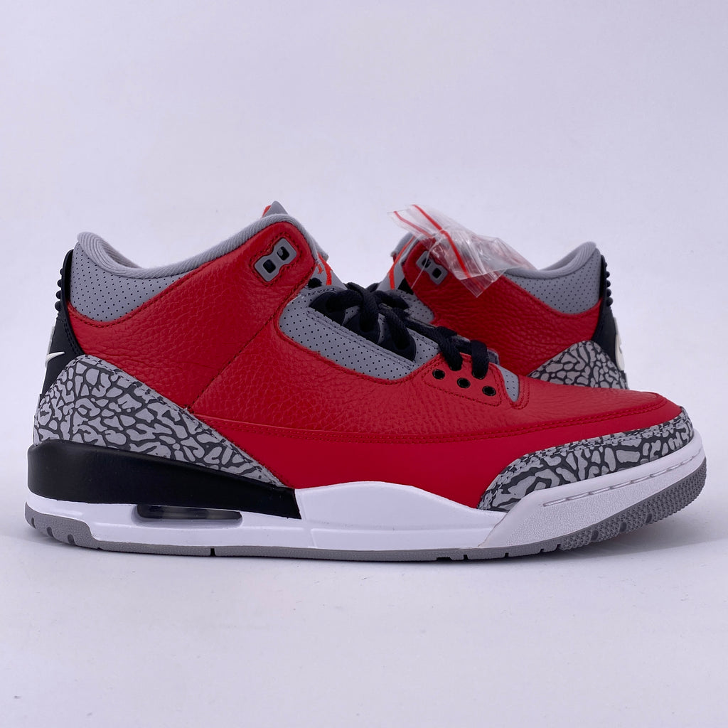 Air Jordan 3 Retro "Unite Fire Red" 2020 New Size 11