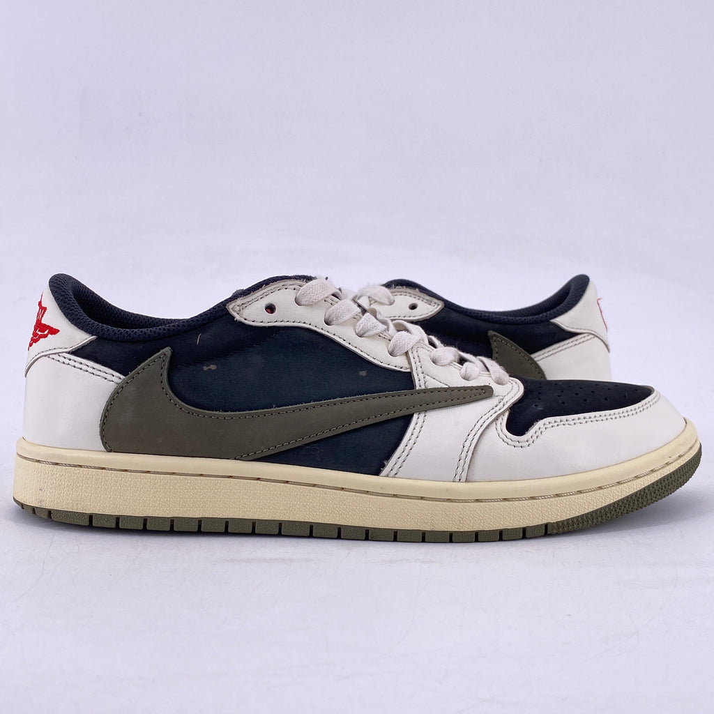 Air Jordan 1 Retro Low "Travis Scott Olive" 2023 Used Size 9.5W