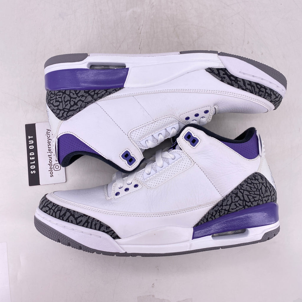 Air Jordan 3 Retro "Dark Iris" 2022 New Size 11