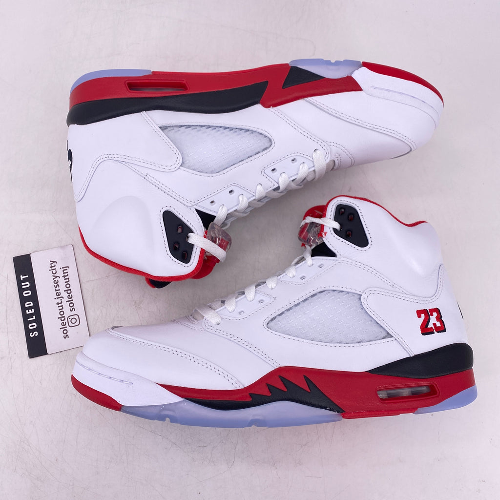 Air Jordan 5 Retro "Fire Red Black Tongue" 2025 New Size 11