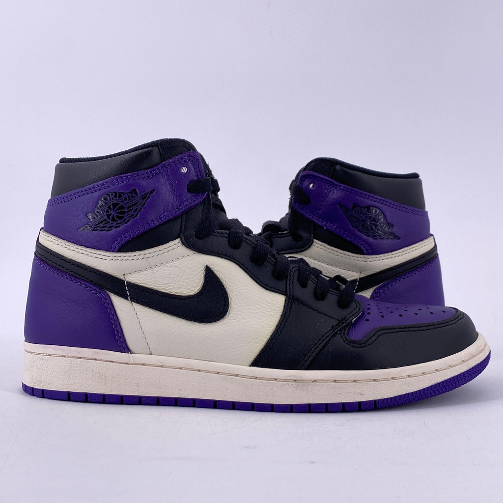 Air Jordan 1 Retro High OG "Court Purple" 2018 Used Size 8.5