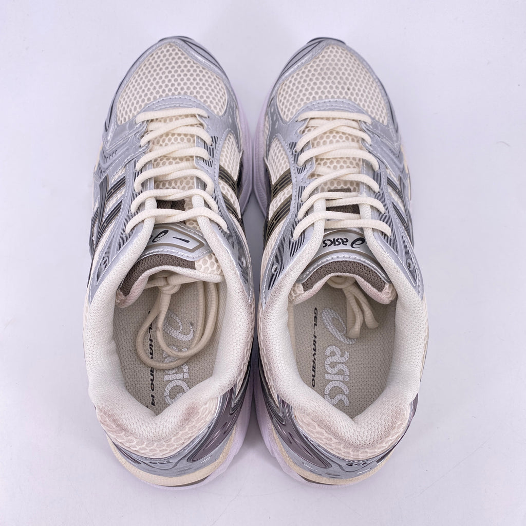 Asics Gel-Kayano 14 "Cream Black Metallic Plum" 2023 Used Size 7.5