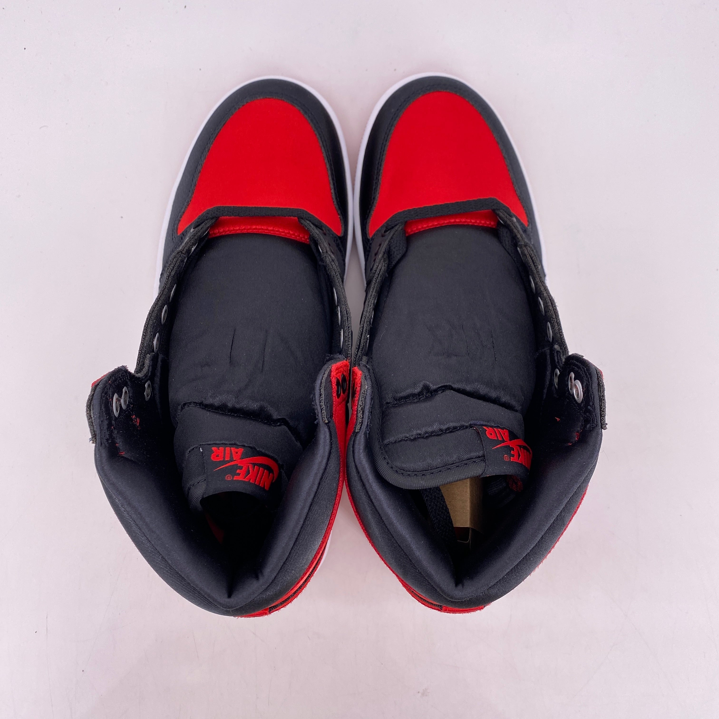 Air Jordan (W) 1 Retro High OG &quot;Satin Bred&quot; 2023 New Size 8.5W