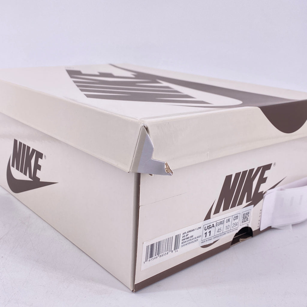 Air Jordan 1 Low OG SP "Travis Scott Medium Olive" 2024 New Size 11