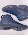 Air Jordan 9 Retro "Photo Blue Black Bottom" 2013 New (Cond) Size 10