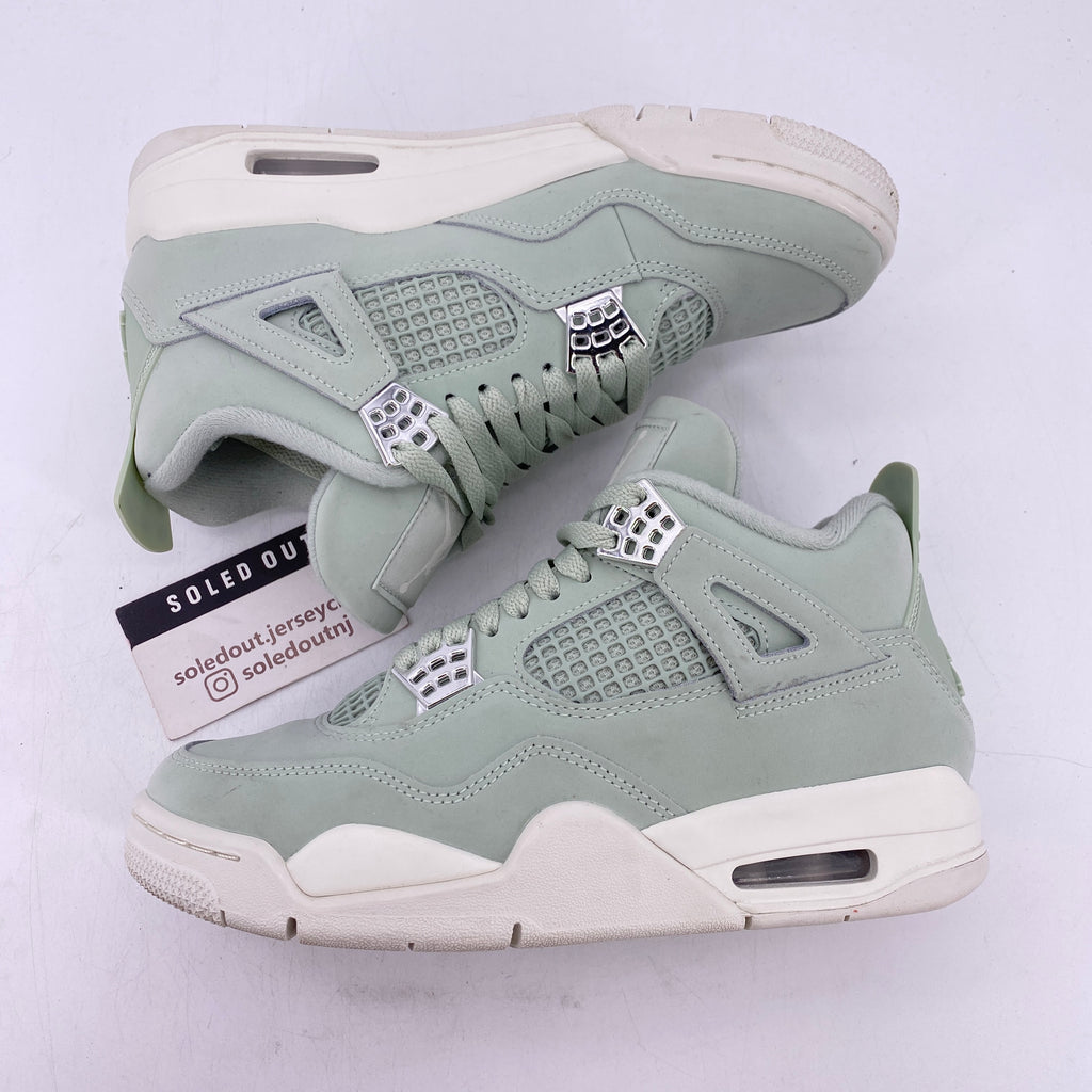 Air Jordan (W) 4 Retro "Seafoam" 2025 Used Size 6.5W