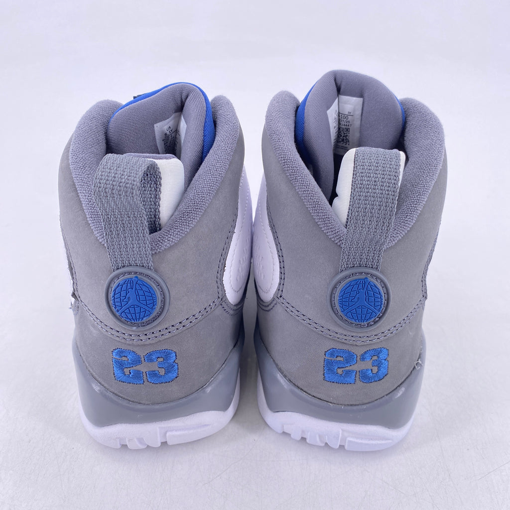 Air Jordan (GS) 9 Retro "Flint Grey French Blue" 2026 New Size 6.5Y