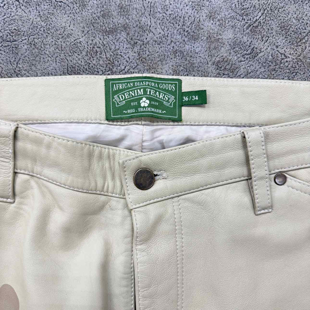 Denim Tears Pant "COTTON WREATH" Khaki Used Size 36