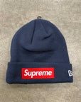 Supreme Beanie "BOX LOGO" New Navy Size OS