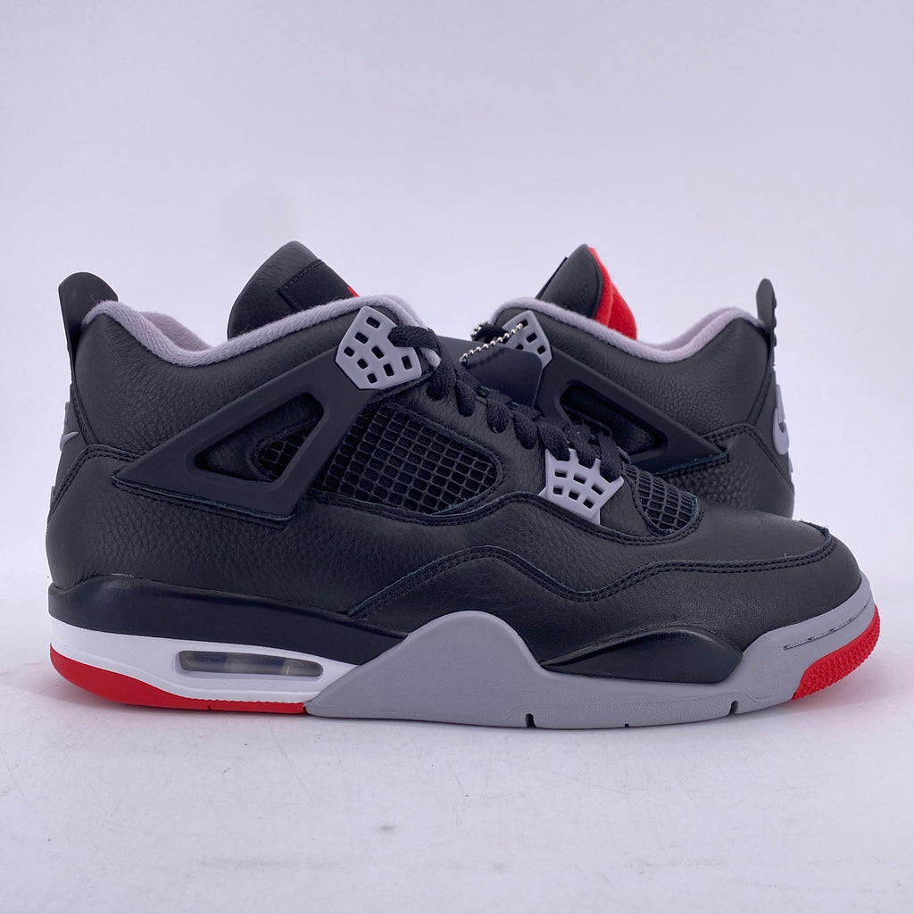 Air Jordan 4 Retro "Bred Reimagined" 2024 New Size 10.5