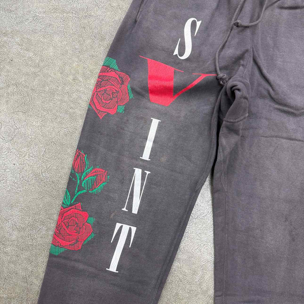 Saint Michael Sweatpants "VLONE SAINT" Grey New Size M