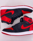 Air Jordan (W) 1 High "Satin Bred" 2023 New Size 12W