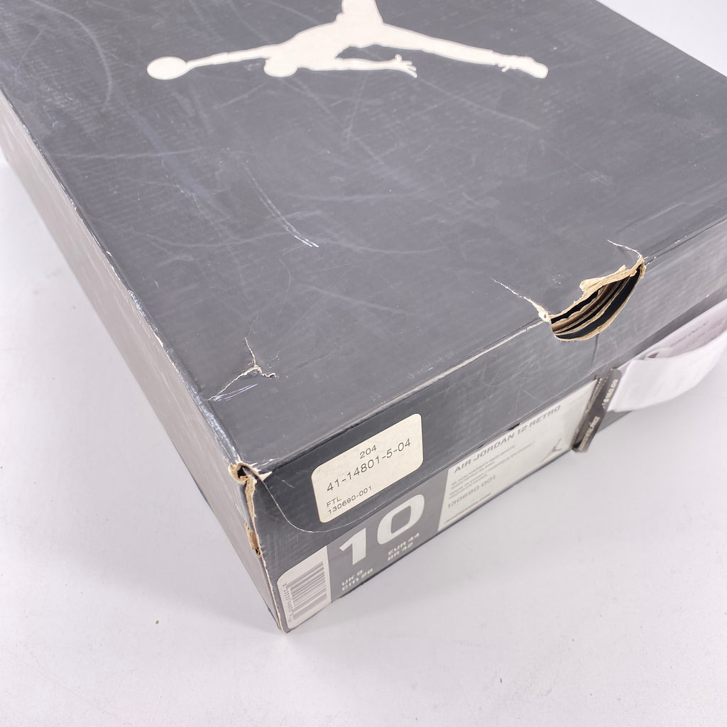 Air Jordan 12 Retro "Playoff" 2012 New Size 10