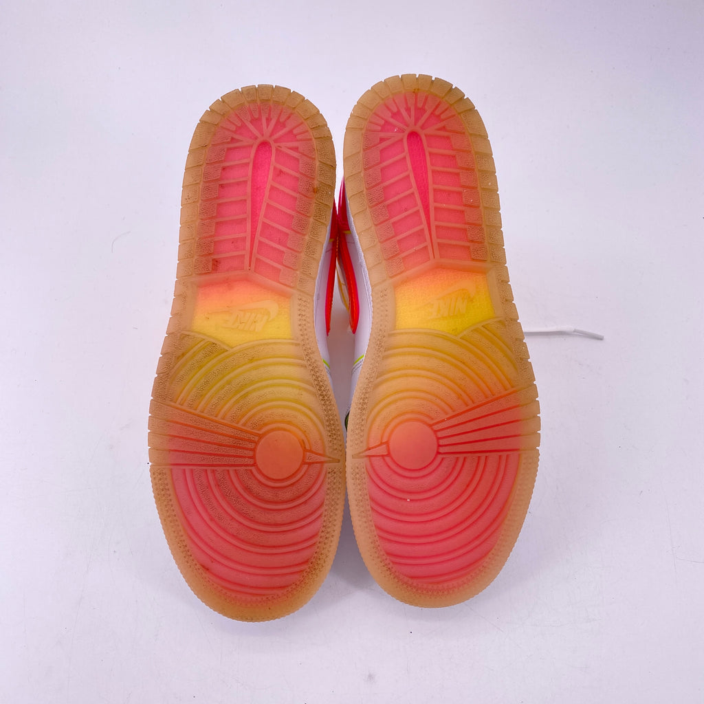 Air Jordan (GS) 1 Mid "Edge Glow" 2020 Used Size 6Y