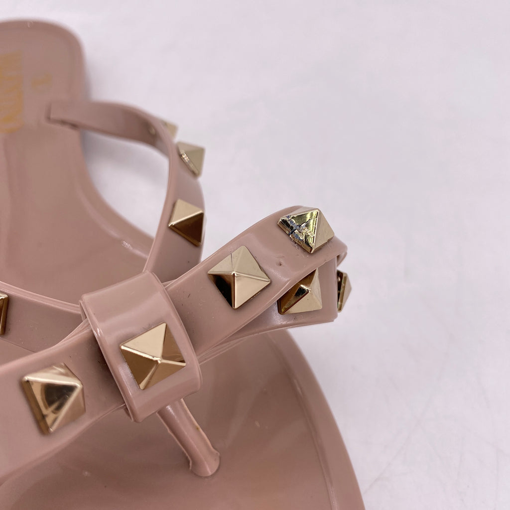 Valentino Flip Flops "Rockstud Jelly"  Used Size 37W