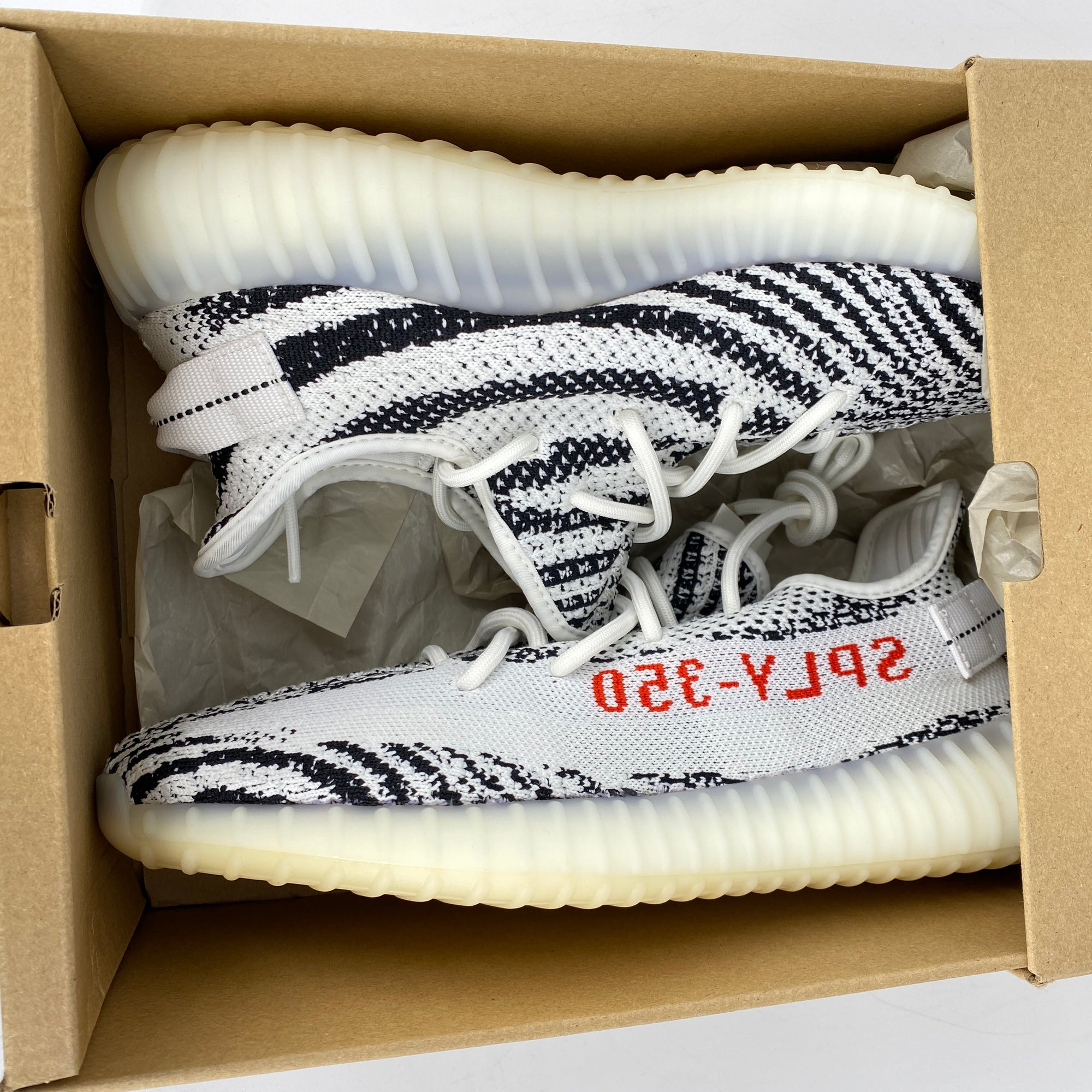 Yeezy 350 v2 &quot;Zebra&quot; 2017 New Size 8.5