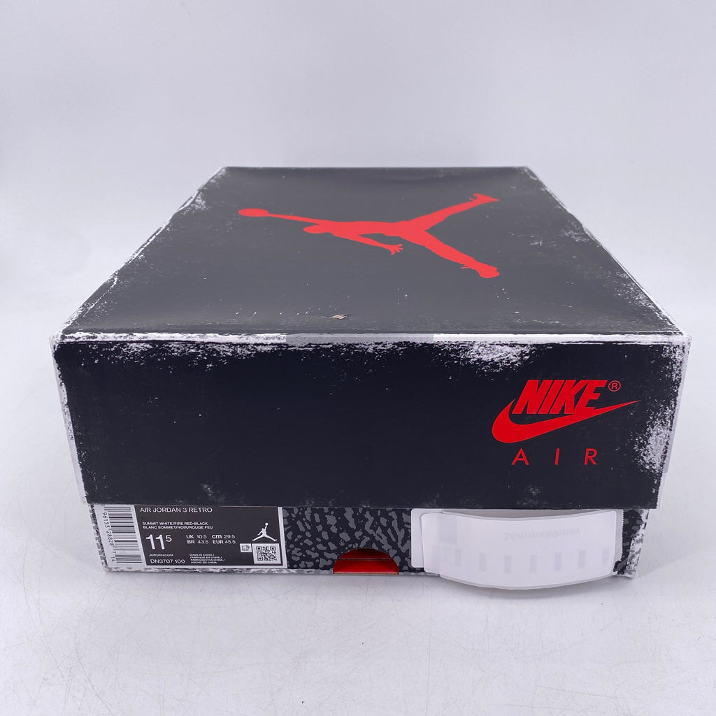 Air Jordan 3 Retro "White Cement Reimagined" 2023 New Size 11.5