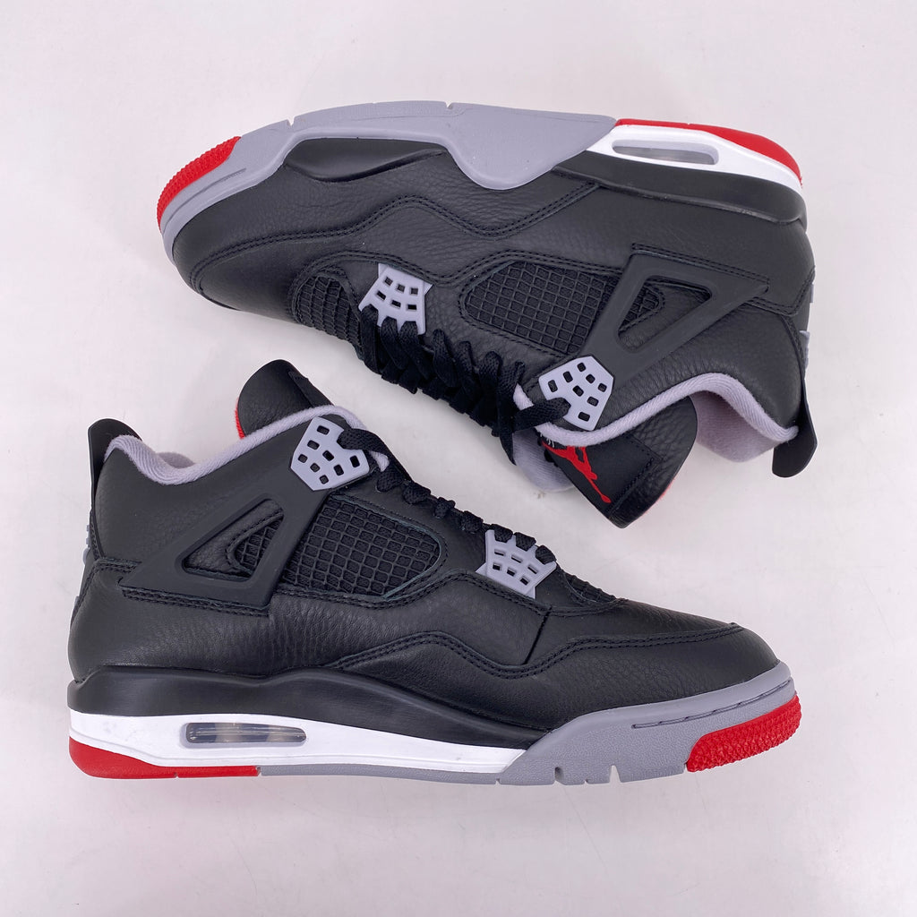 Air Jordan 4 Retro "Bred Reimagined" 2024 New Size 8.5