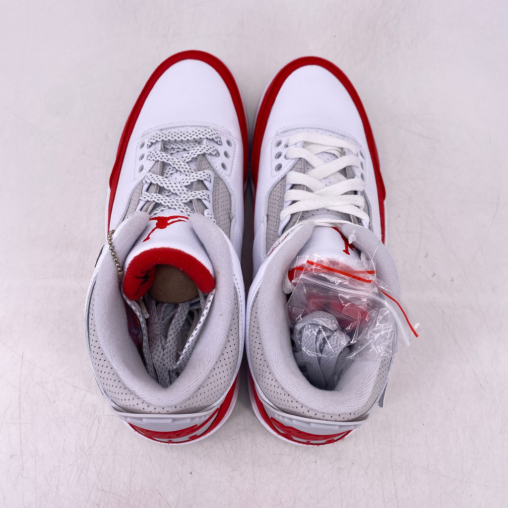 Air Jordan 3 Retro "Tinker University Red" 2019 New Size 9.5