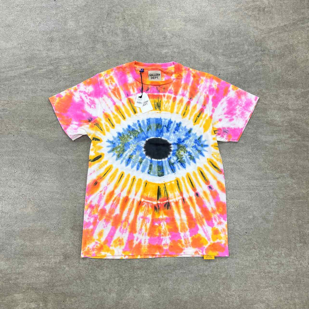Gallery DEPT. T-Shirt "EYE DYE" Multi-Color New Size M