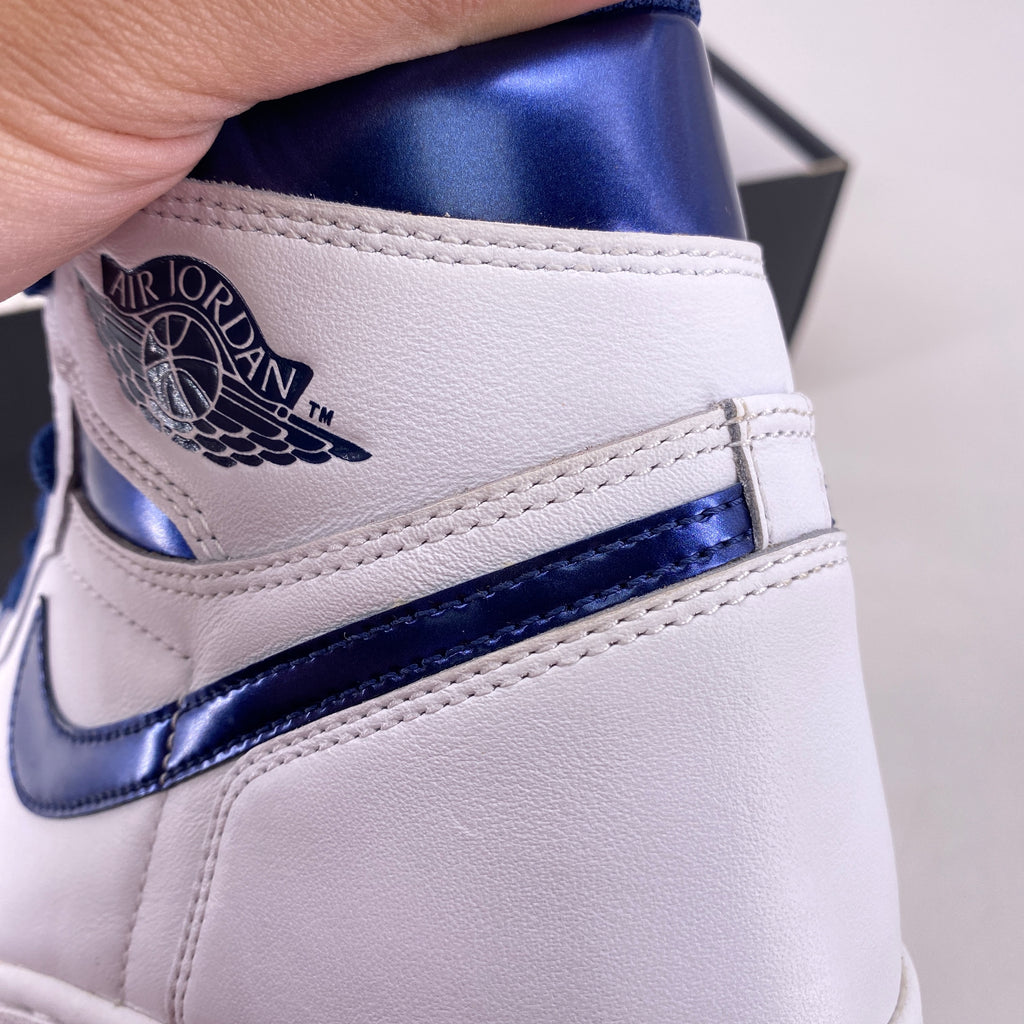Air Jordan 1 Retro High OG "Metallic Navy" 2016 New Size 10.5