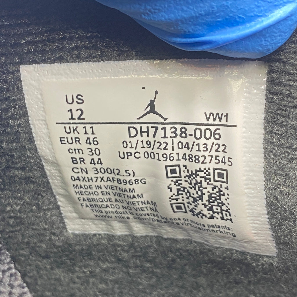 Air Jordan 4 Retro "Black Canvas" 2022 New Size 12