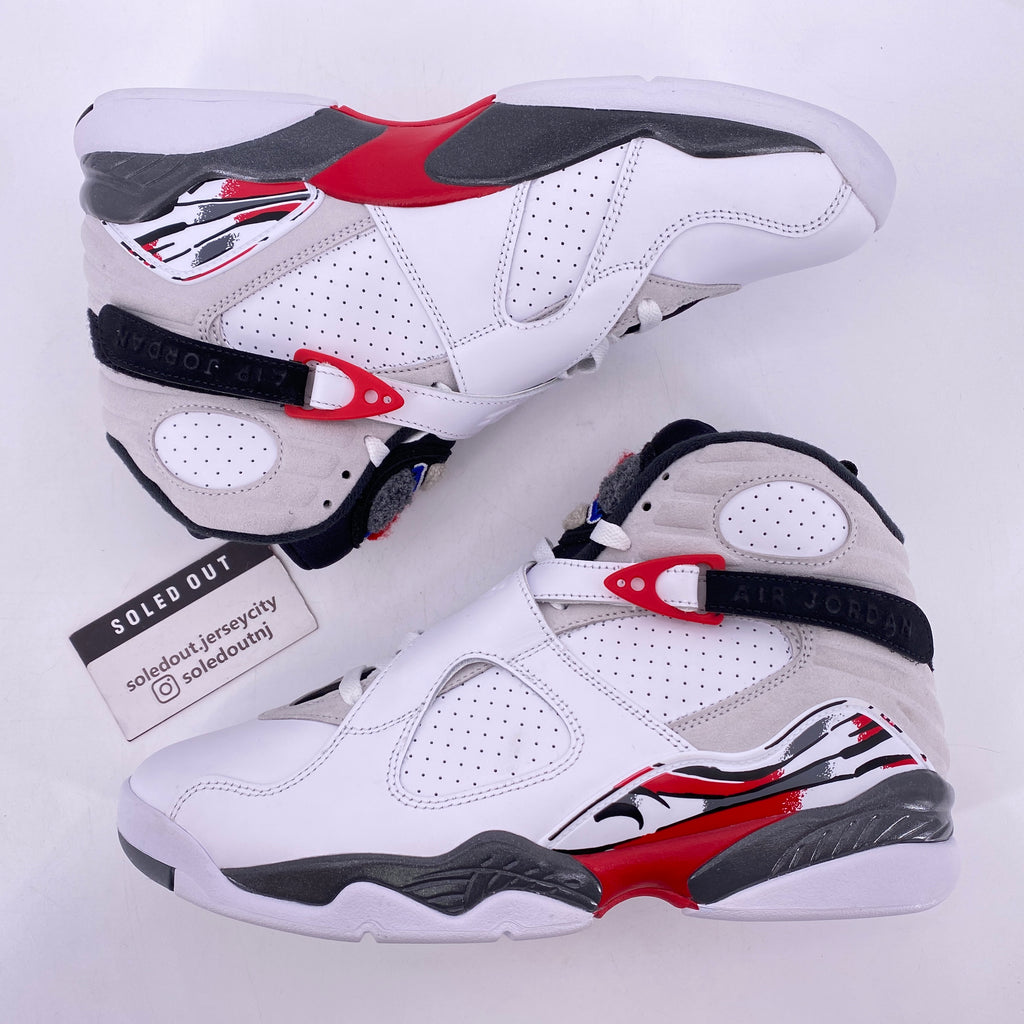 Air Jordan 8 Retro "White True Red" 2025 New Size 10