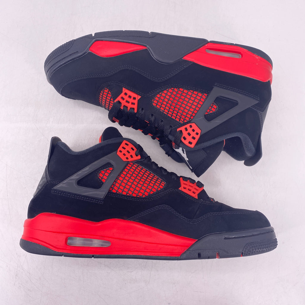 Air Jordan 4 Retro "Red Thunder" 2022 Used Size 9
