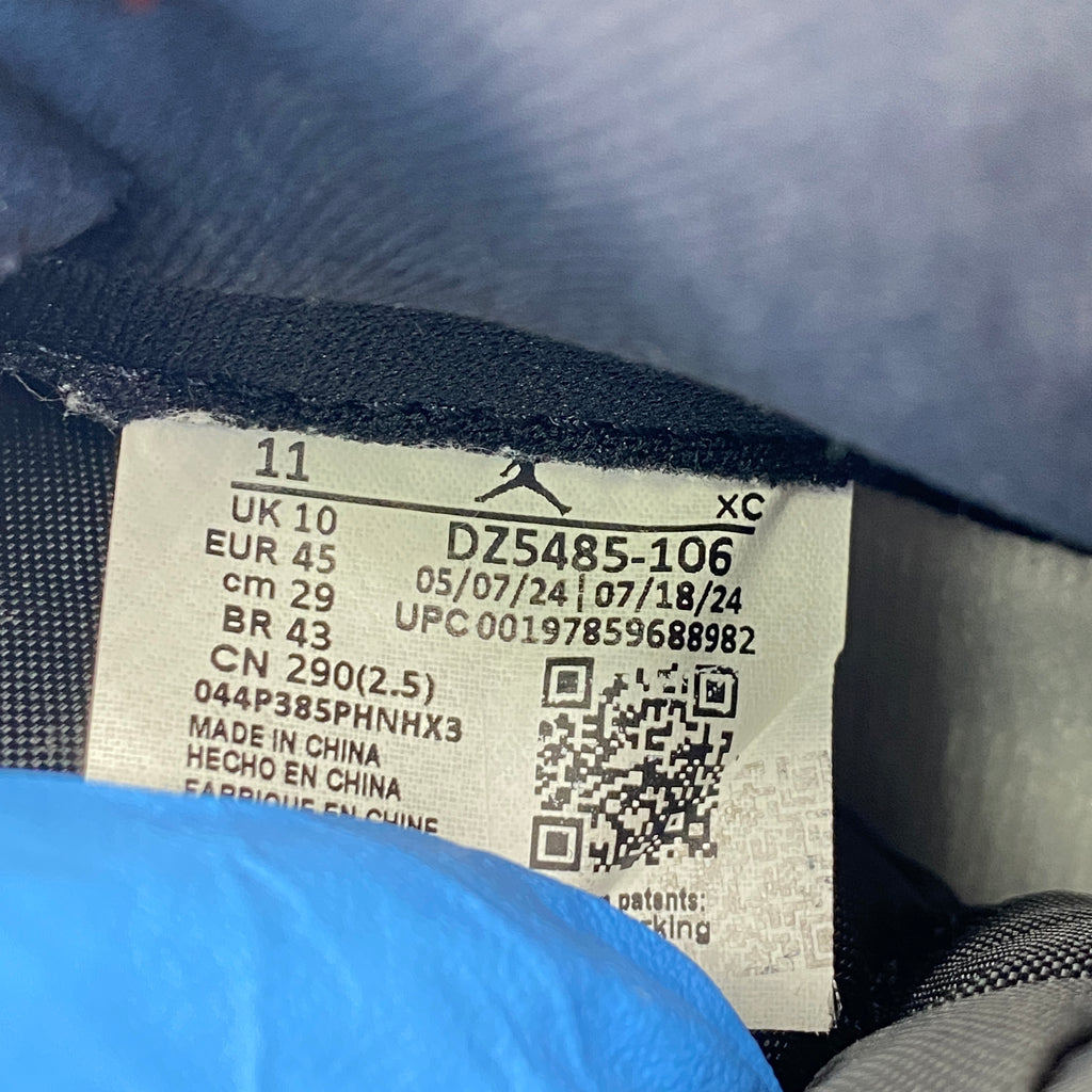 Air Jordan 1 Retro High OG "Black Toe Reimagined" 2025 Used Size 11