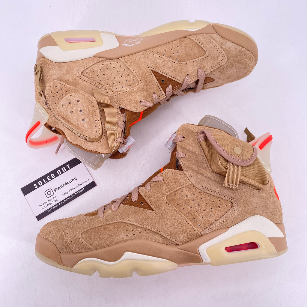 Air Jordan 6 Retro "British Khaki" 2021 New Size 9