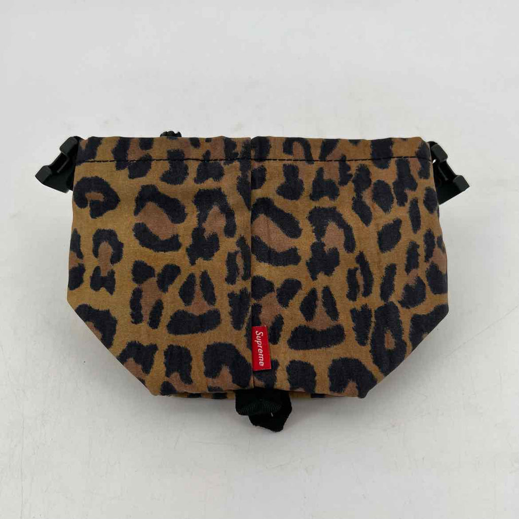 Supreme Pouch "LEOPARD" Used Yellow Size OS