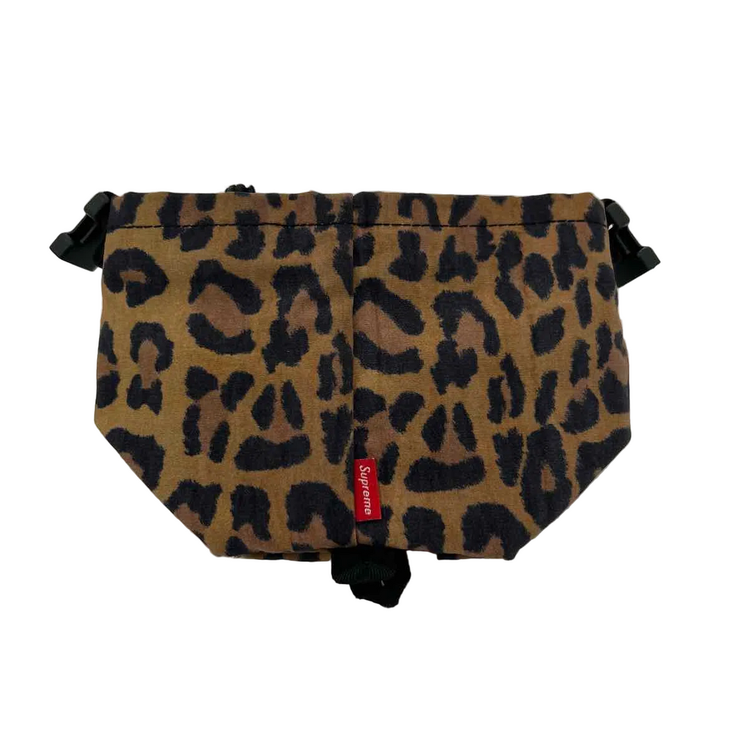Supreme Pouch "LEOPARD" Used Yellow Size OS