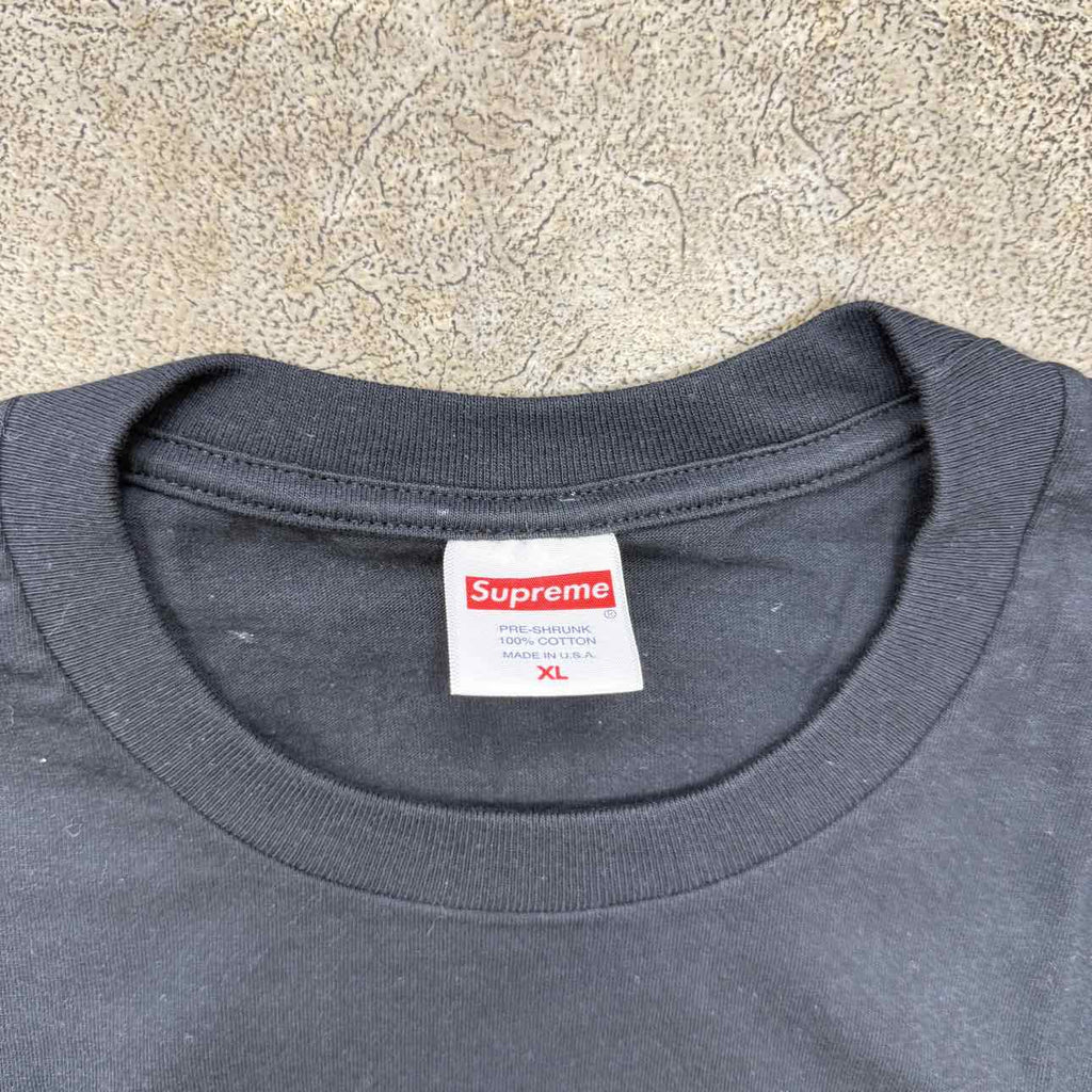 Supreme T-Shirt "GUMMO" Black New Size XL