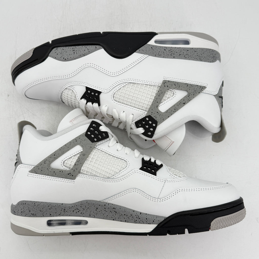 Air Jordan 4 Retro "White Cement" 2025 New Size 12