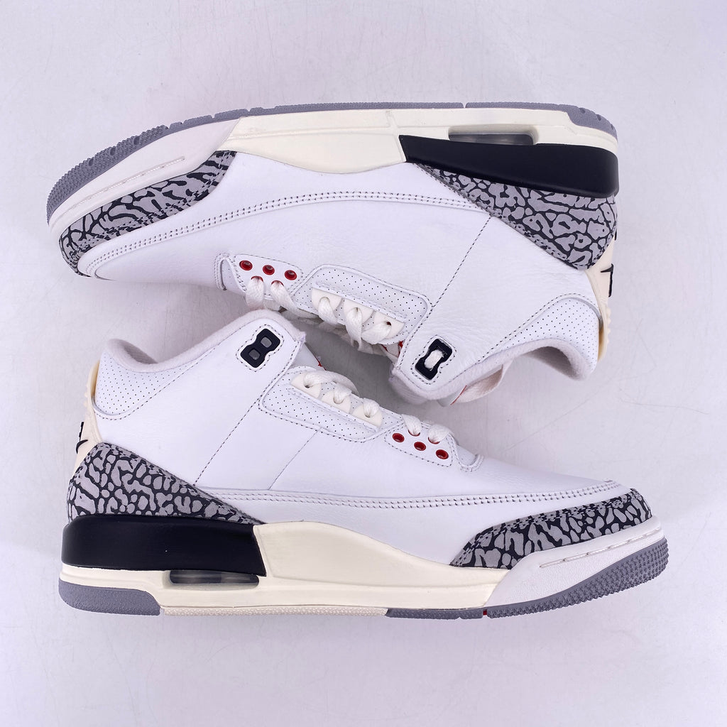 Air Jordan 3 Retro "White Cement Reimagined" 2023 New Size 8.5