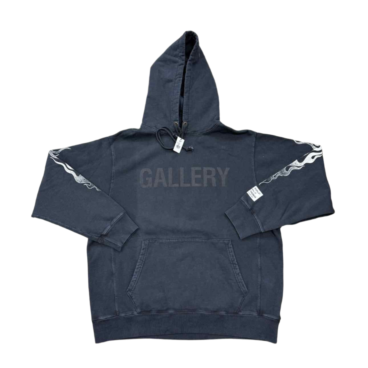 Gallery DEPT. Hoodie &quot;FLAME&quot; Black New Size XL