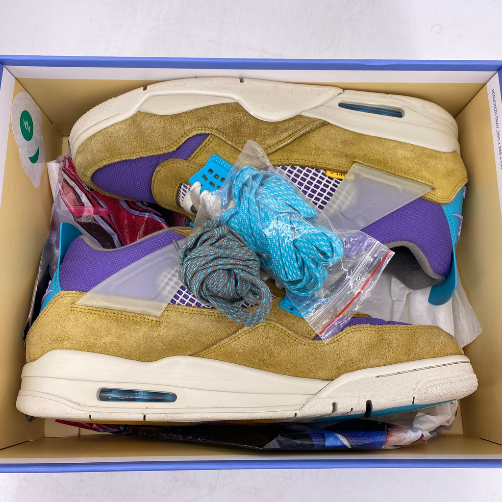 Air Jordan 4 Retro "Union Desert Moss" 2021 Used Size 13