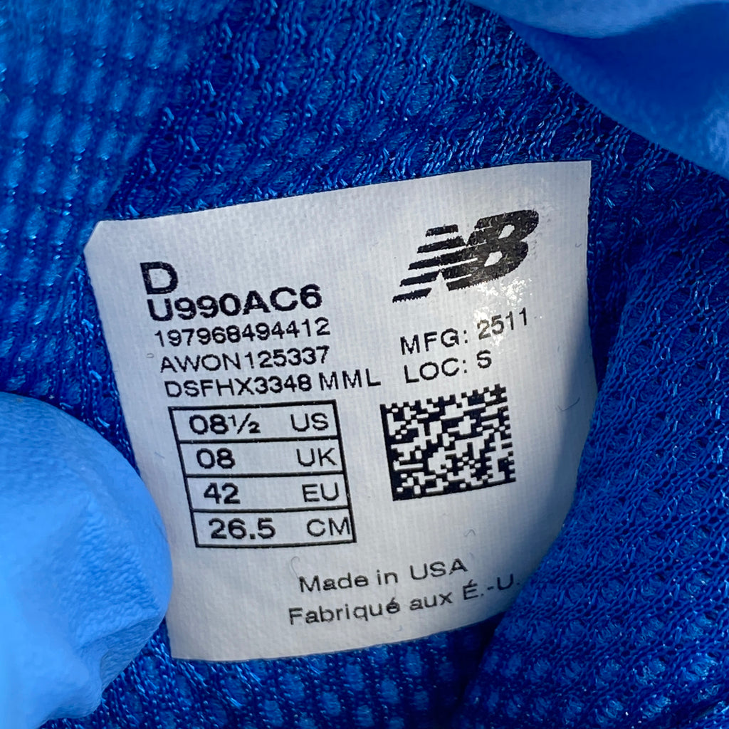 New Balance 990v6 "Action Bronson Untitled" 2025 New Size 8.5