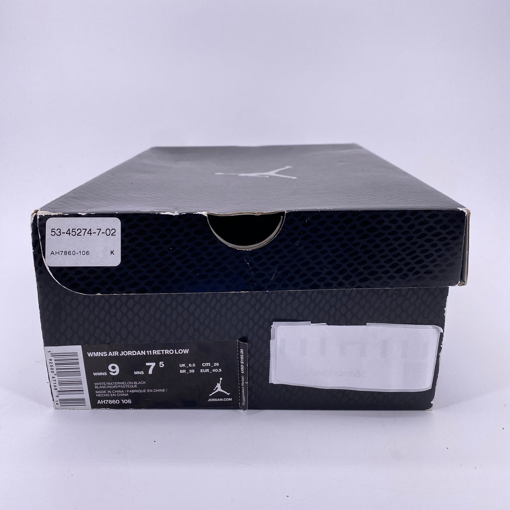 Air Jordan (W) 11 Retro Low "Pink Snakeskin" 2019 Used Size 9W