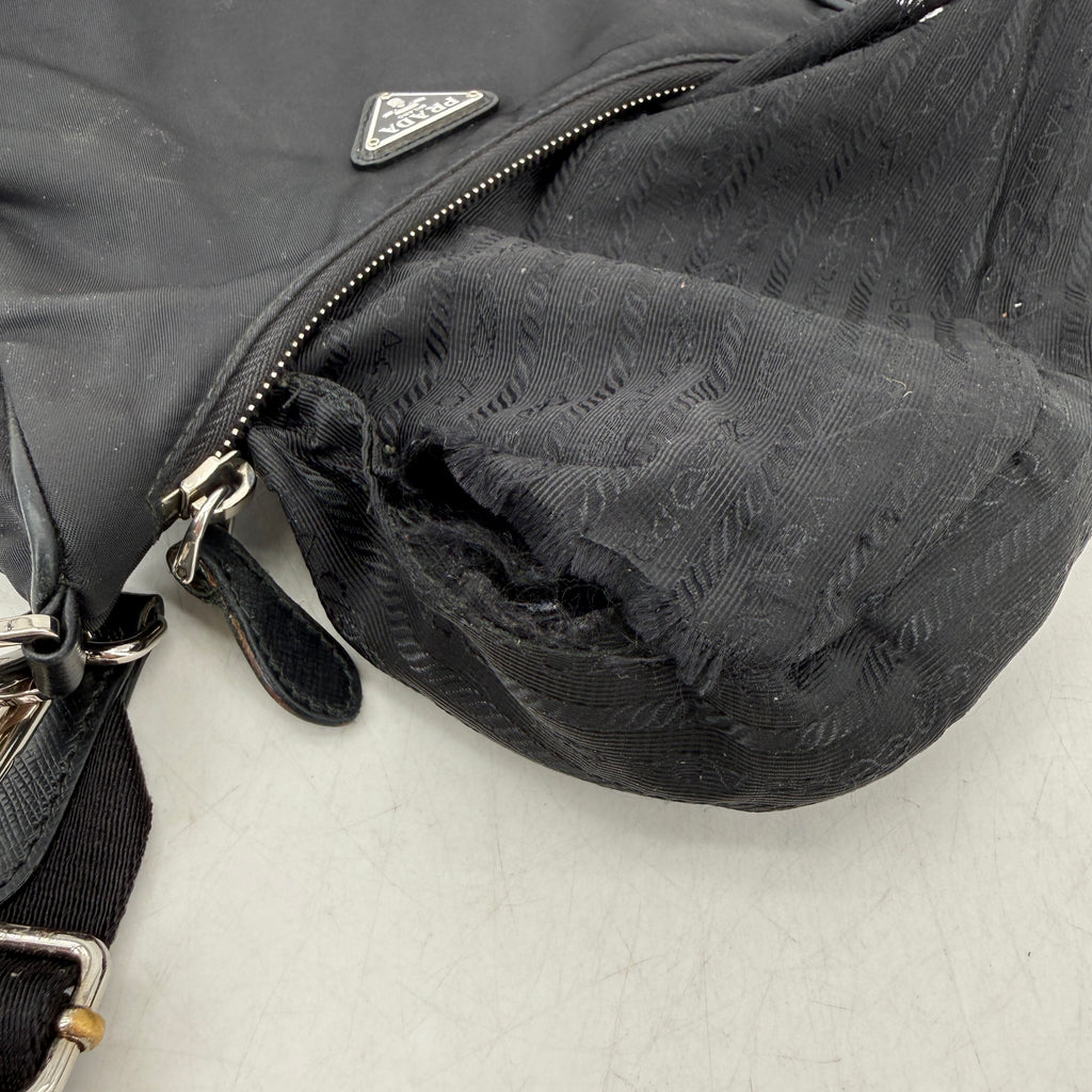 Prada Handbag "NYLON" Used Black