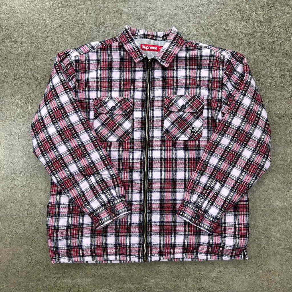 Supreme Flannel "THERMAL FLANNEL" Red Used Size XL
