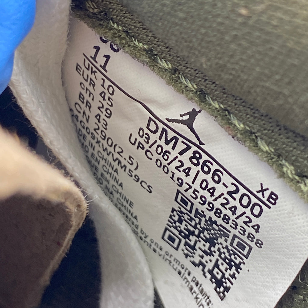 Air Jordan 1 Low OG SP "Travis Scott Medium Olive" 2024 New Size 11