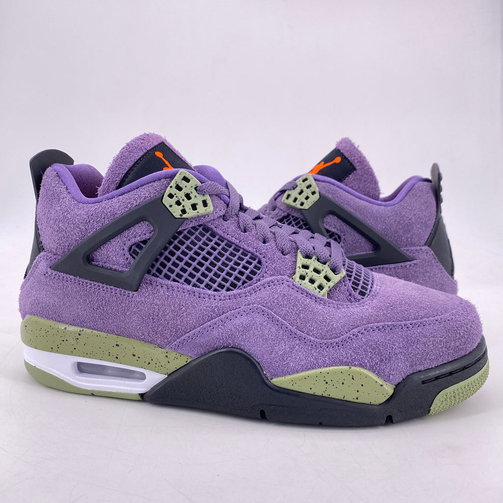 Air Jordan (W) 4 Retro "Canyon Purple" 2022 New Size 10.5W