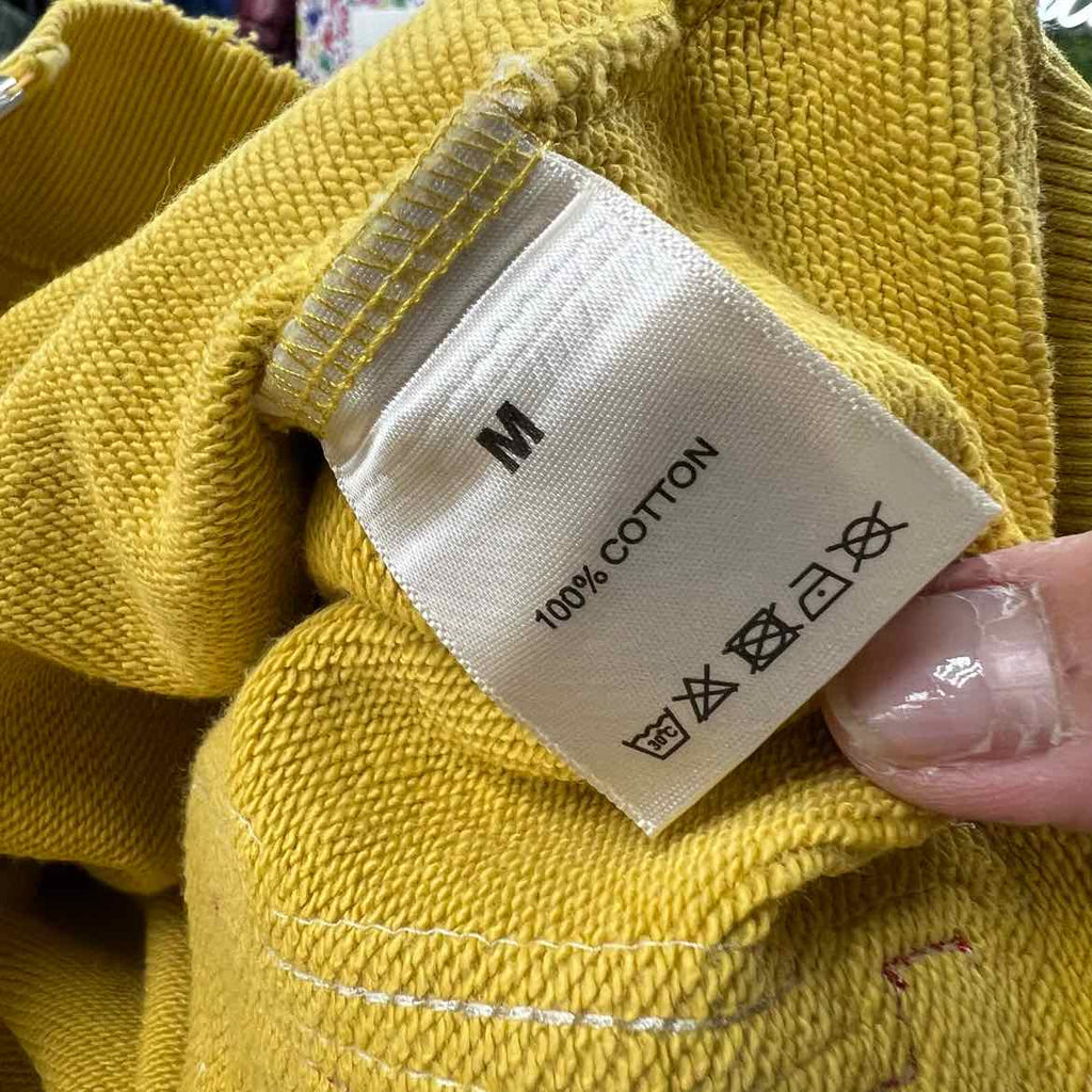 Vale Zip Up "SUN CLUSTERED" Yellow New Size M
