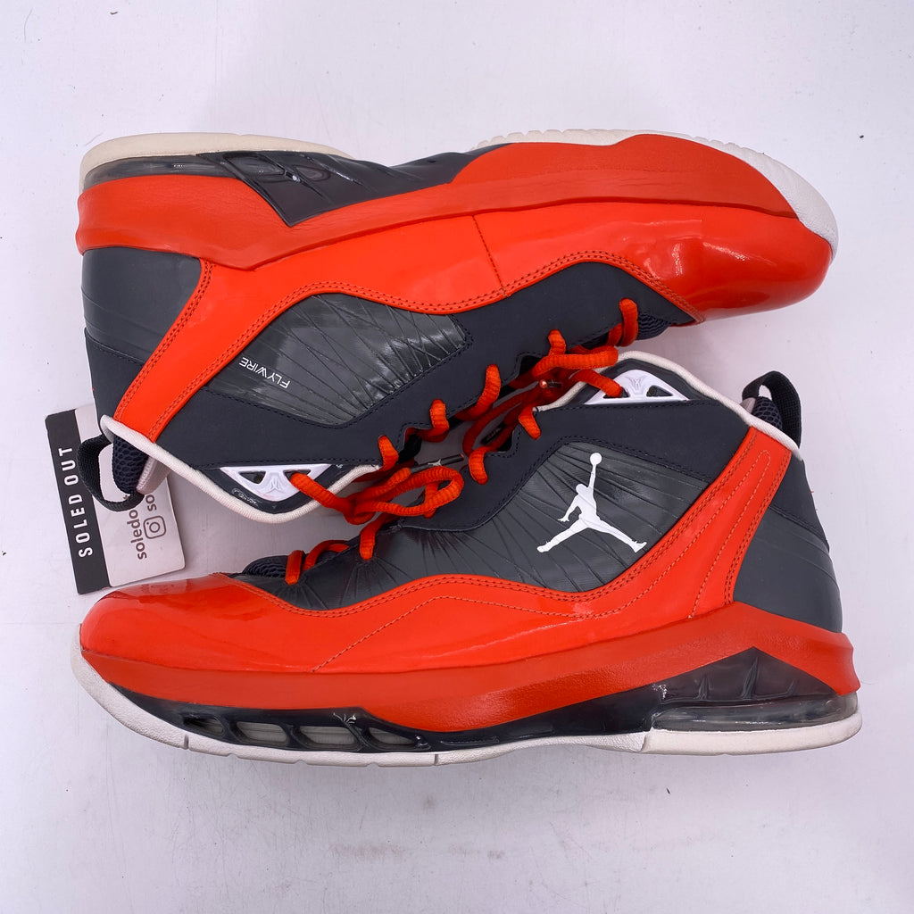 Air Jordan Melo M8 "Anthracite Orange" 2012 Used Size 13