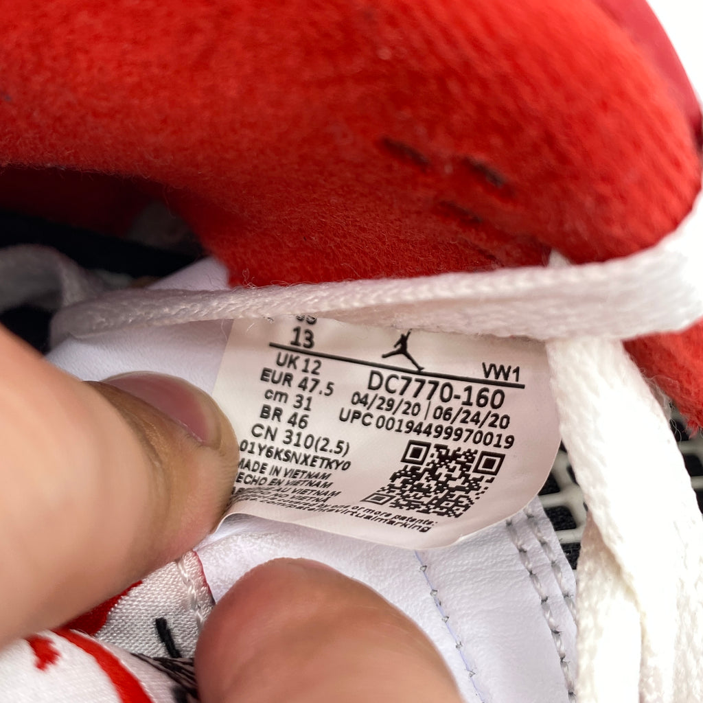 Air Jordan 4 Retro "Fire Red" 2020 Used Size 13