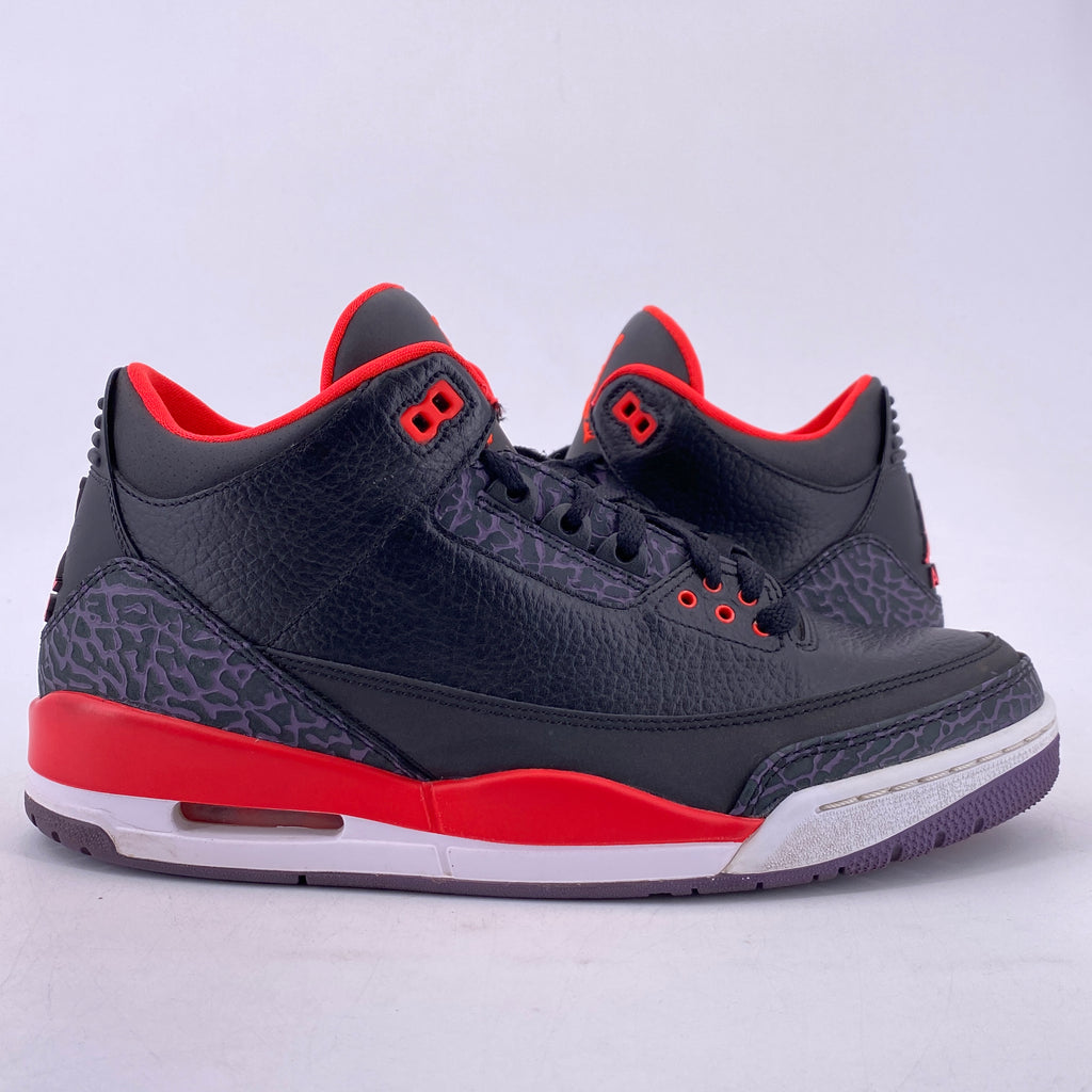 Air Jordan 3 Retro "Crimson" 2013 Used Size 10.5