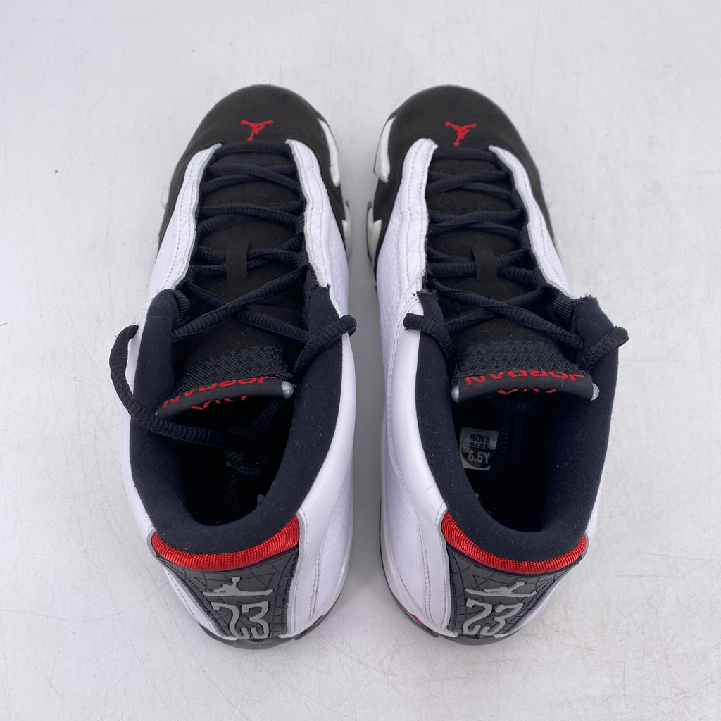 Air Jordan (GS) 14 Retro "Black Toe" 2024 Used Size 6.5Y