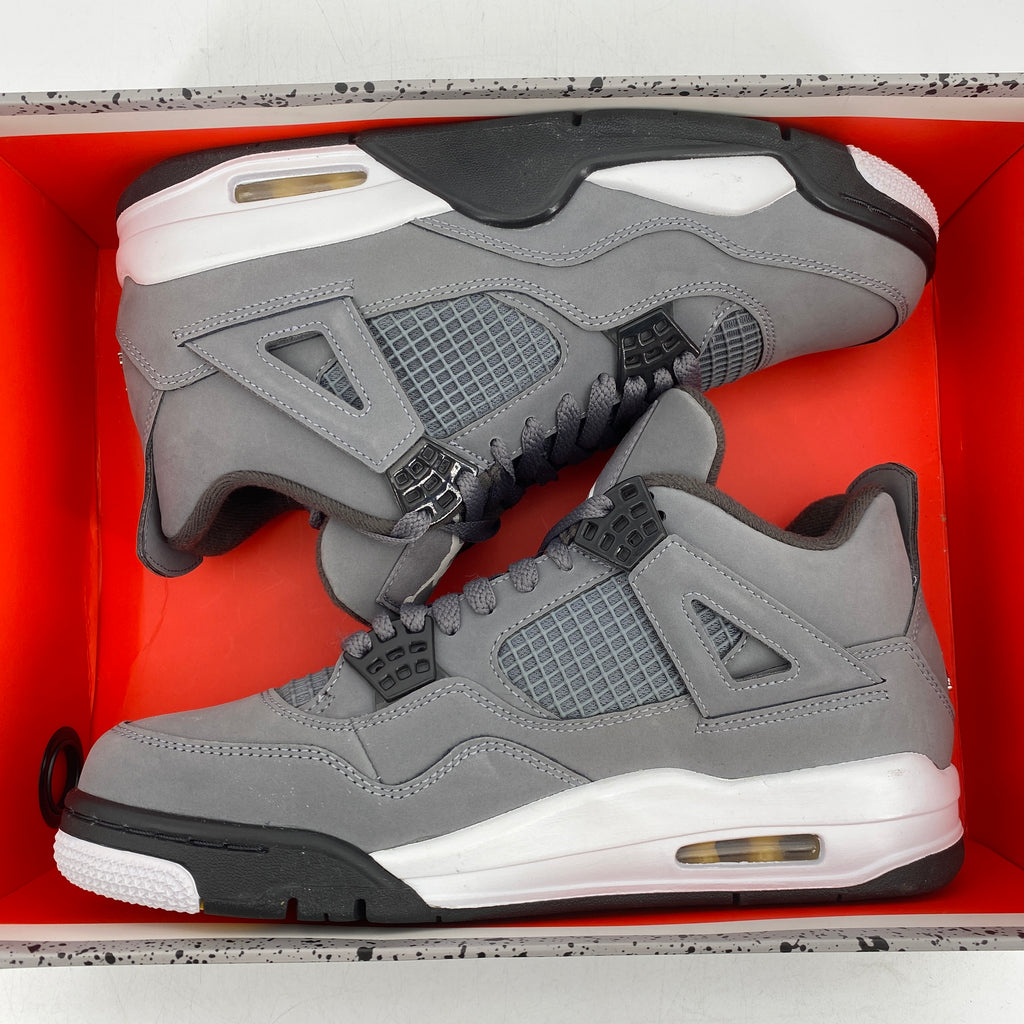 Air Jordan 4 Retro "Cool Grey" 2019 New Size 8.5