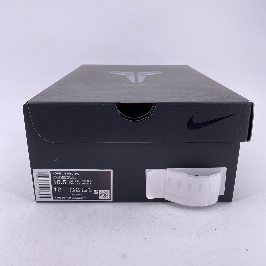 Nike Kobe 8 Protro "College Navy" 2024 Used Size 10.5